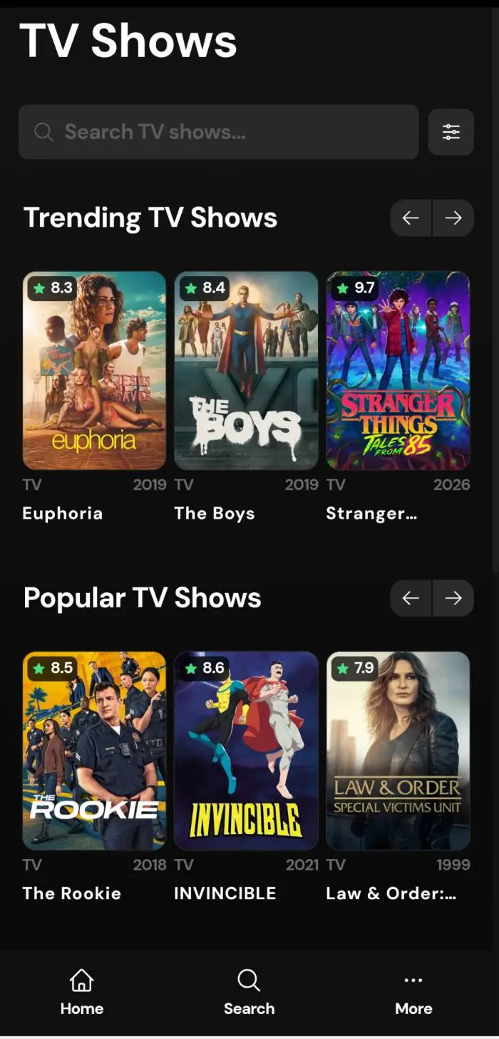 StreameX APK For Android Download Latest (2026) Official 4 StreameX Screenshot 2
