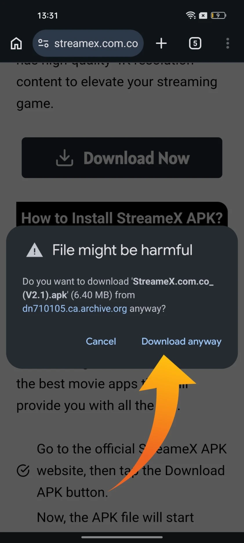 StreameX APK For Android 2
